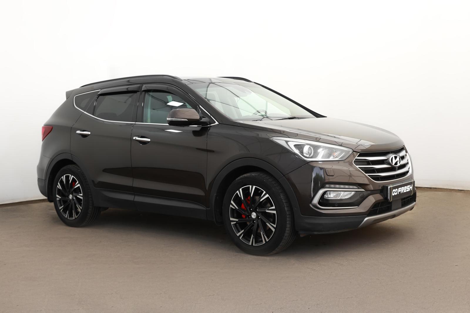 Hyundai Santa Fe, III Рестайлинг 2016г. 2.4 AT (171 л.с.) 4WD